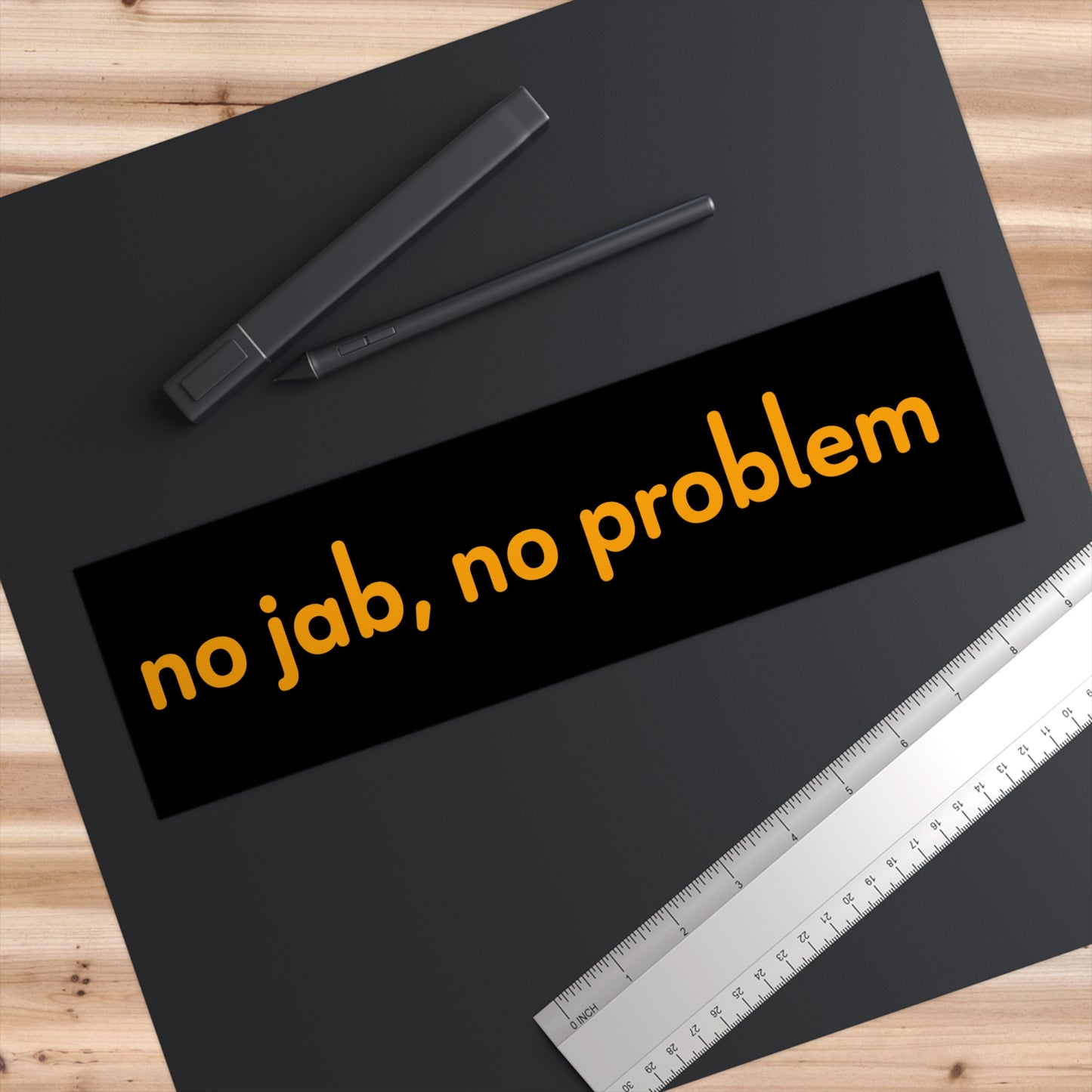 No Jab No Problem - Sticker